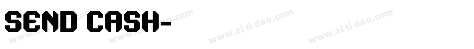 Send Cash字体转换